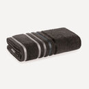 (KIT TOALHAS) BANHO, ROSTO E PISO - LUMINA KARSTEN - Carbono/Cinza