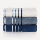 (KIT TOALHAS) BANHO, ROSTO E PISO - LUMINA KARSTEN - Sereno/Azul