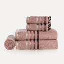 (KIT TOALHAS) BANHO, ROSTO E PISO - LUMINA KARSTEN - Vintage/Rosa